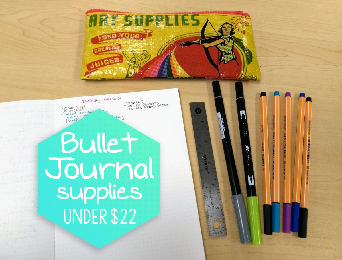 My Bullet Journal Supplies 